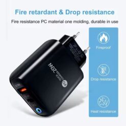 FAST CHARGER 22W TYPE-C AND USB (3)