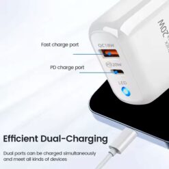 FAST CHARGER 22W TYPE-C AND USB (4)