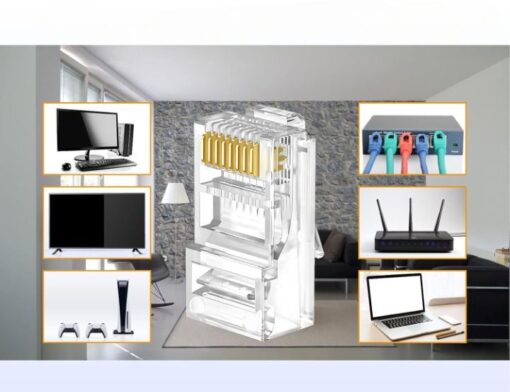 RJ45 cat 5 5 colors 100 EACH (4)